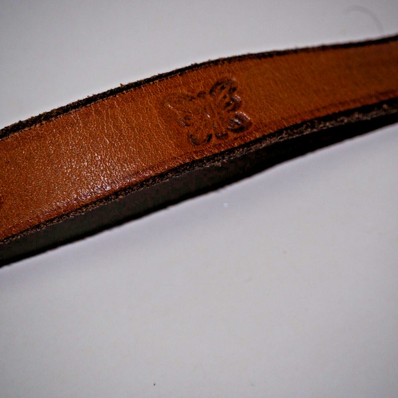 Vintage GOLDPFEIL CARACCIOLA (West Germany) Brown Leather Saddle Bag - Picture 11 of 16
